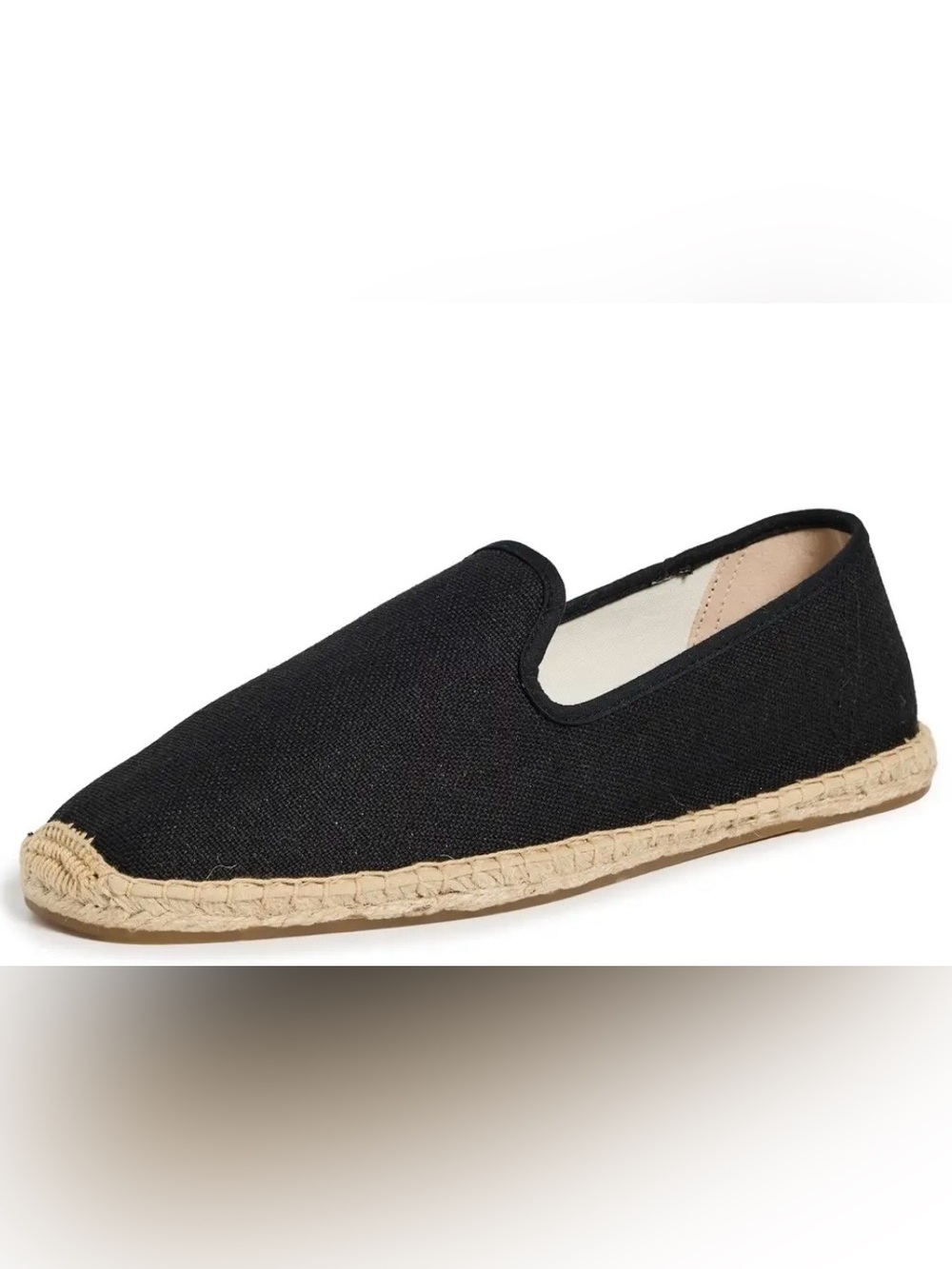 New Soludos The Smoking Slipper Espadrilles - Noche Black Men’s Size 8-8.5